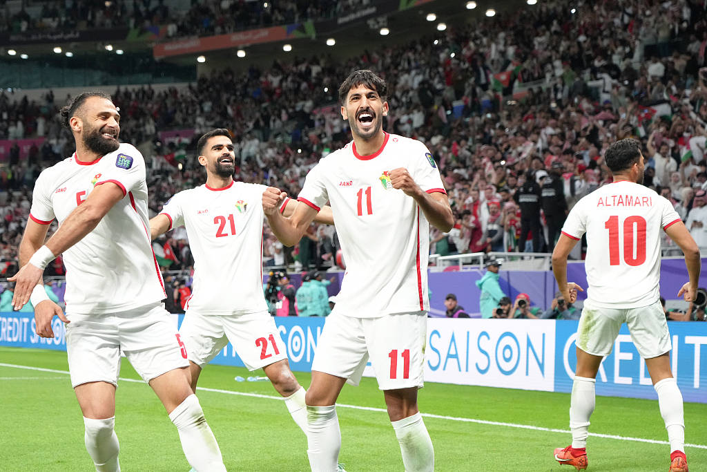 约旦队爆冷击败韩国杀入亚洲杯决赛，韩媒：只输2球是“幸运”