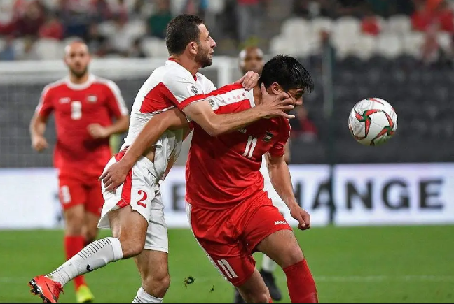 亚洲杯 塔吉克斯坦对阵约旦